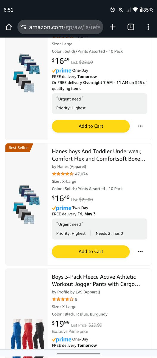 We are 2 sped teachers who teach students with autism we have a few kids who are having accidents and the parents are refusing to send in extra clothes for them we are trying to have extras on hand. This is an URGENT NEED #teachertwitter #clearthelist  amazon.com/hz/wishlist/ls…