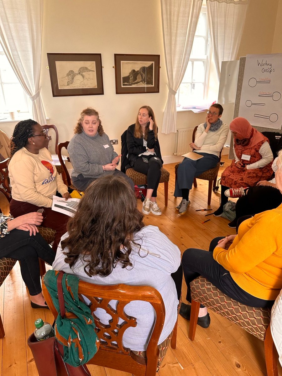 Wonderful day of connecting, networking & exploring opportunities for collaboration at Glencree yesterday with members of our #AllIsland Women's Peacebuilding Network & Womens #leadership programme participants. Huge thanks to the amazing #peacebuilders who joined. #womensvoices