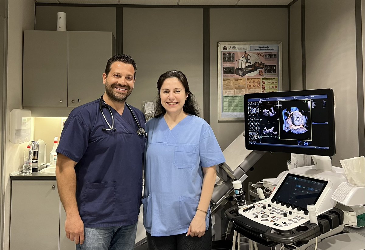 I would like to thank my colleague @NargizmZadeh for the trust and honor to join my Echolab as a fellow! We had the chance to examine 150 cases of 3D TTE/TOE, stress echo and strain! We guided operations in cathlab and OR! I hope you enjoyed it dear Nargiz! It was fun!😀🙏