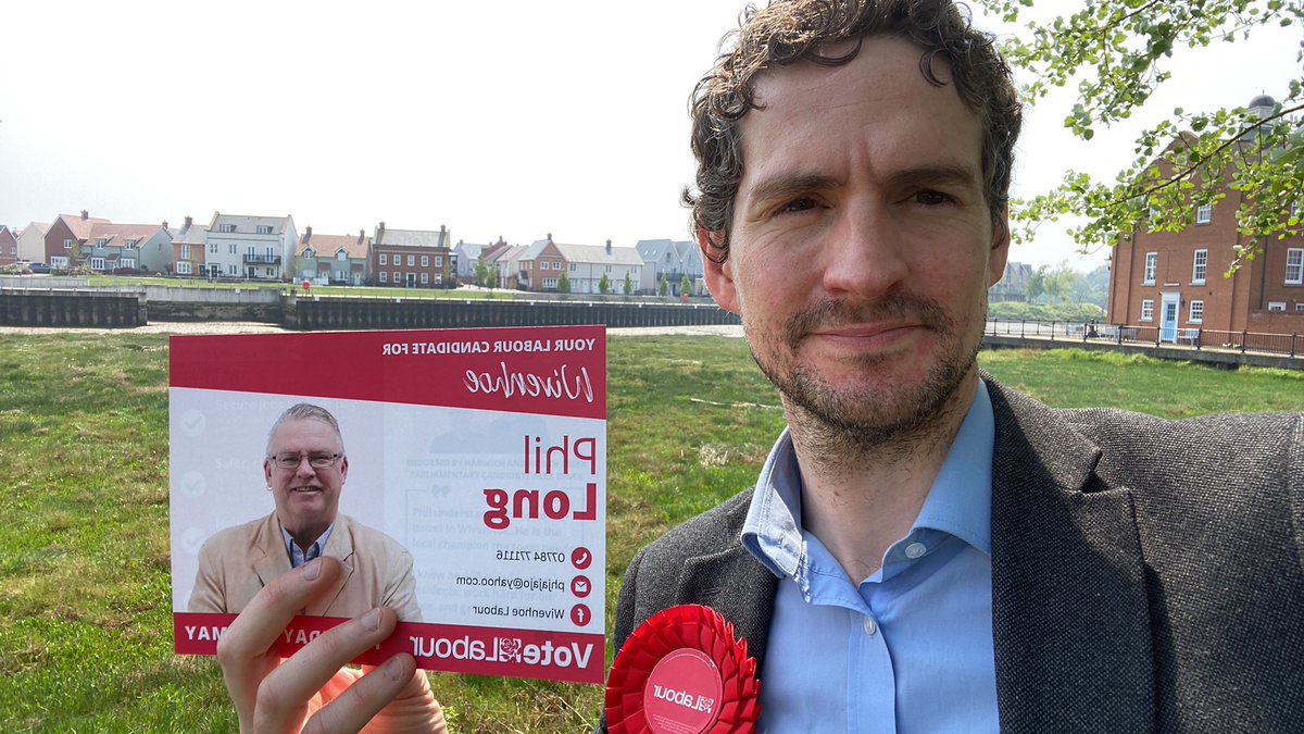 Gorgeous day down by the river in Wivenhoe and Rowhedge on polling day today. Vote Labour!