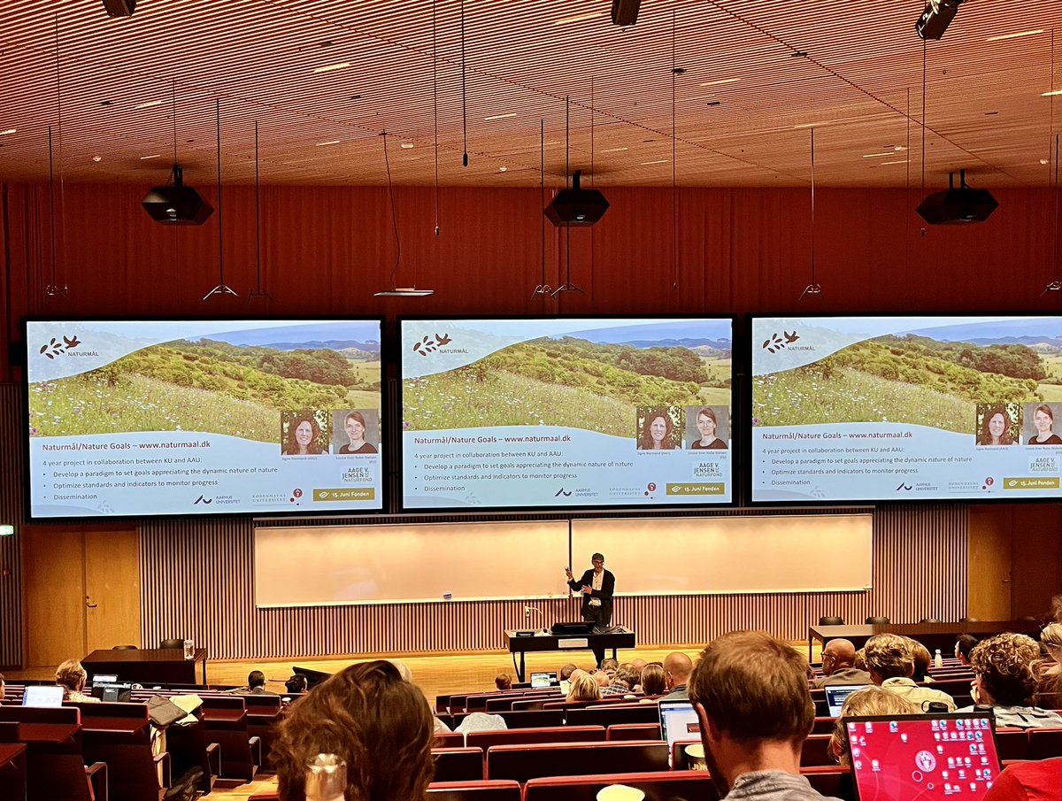 CMEC (@macroecology) on Twitter photo Today, we explore, discuss, and define how to set relevant goals, gather evidence, and monitor dynamic nature at the #NatureGoals symposium 🌿📊
Organised btw CMEC & <a href="/SustainScapes/">SustainScapes</a>. Read more: naturmaal.dk/symposier/symp… Today, we explore, discuss, and define how to set relevant goals, gather evidence, and monitor dynamic nature at the #NatureGoals symposium 🌿📊
Organised btw CMEC & <a href="/SustainScapes/">SustainScapes</a>. Read more: naturmaal.dk/symposier/symp…