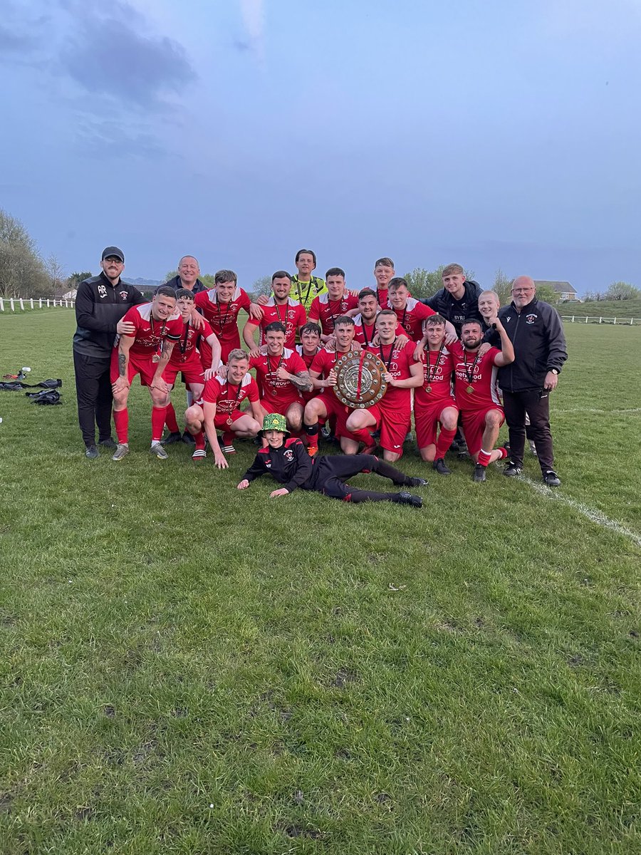 A night to remember for Crossy, Roskell & the Reserves! 🔴🏆 A performance worthy of champions ensured they walked away with the 3 points needed to secure the league title with a 7-1 win over @Turton_FC 👊🏻 Goal scorers: @JMangan21 x4 @Tom_Dollin @AlwynFlynn Rankine #TCFC 🔴