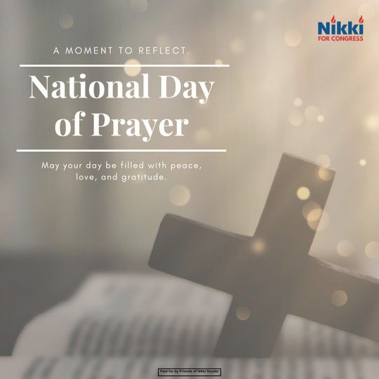 Today is National Day of Prayer 🙏 

#NationalDayofPrayer
