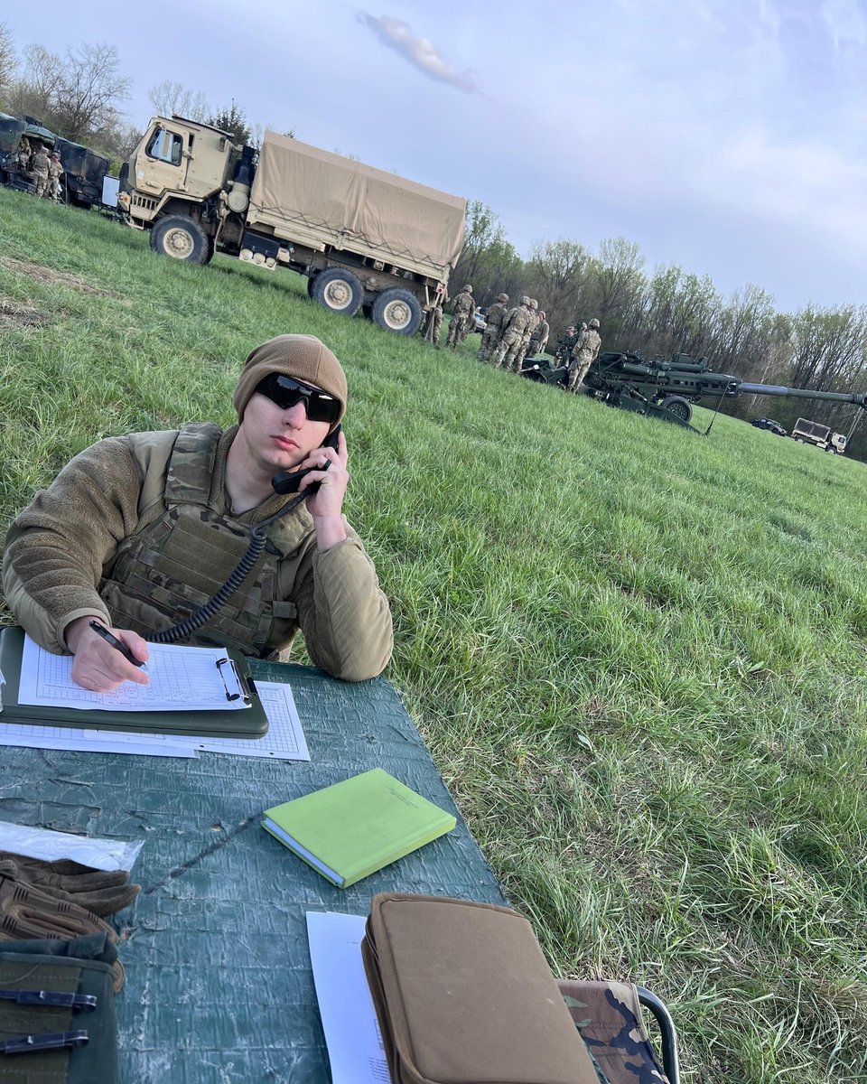 #Soldiers with Alpha Battery, 1st Battalion, 163rd Field Artillery Regiment, @NationalGuardIN, conducted howitzer dry fire missions at Camp Atterbury, April 20, 2024. 

#Readiness #BeAllYouCanBe #ArmyTeam @USNationalGuard @USArmy