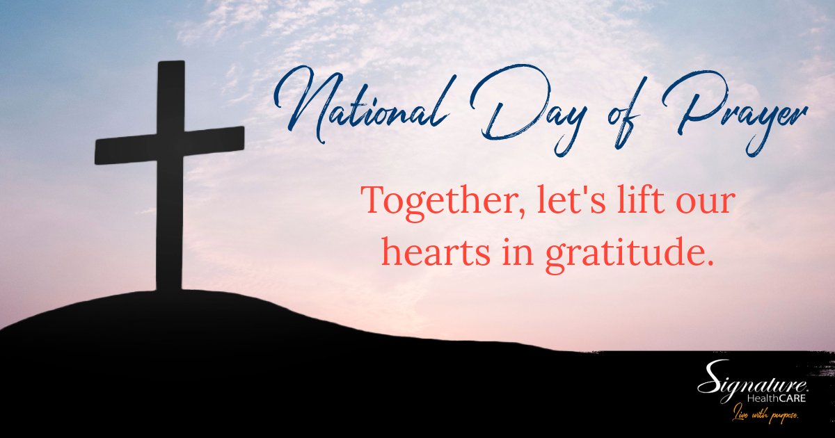 Join us in a moment of reflection, unity, and hope as we observe National Day of Prayer. Together, let's lift our hearts in gratitude, seek guidance, and spread compassion to all corners of our nation. #NationalDayOfPrayer