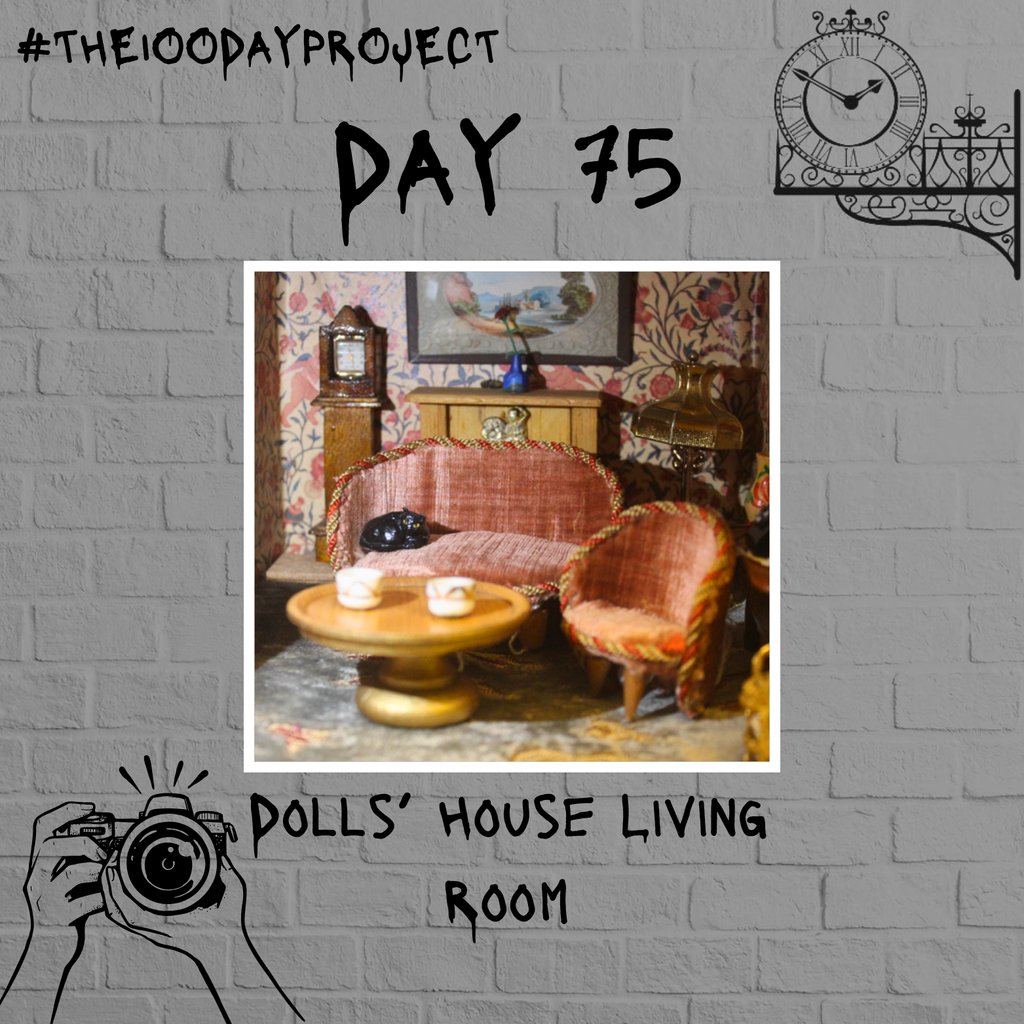 #day75 of #the100dayproject2024 - Dolls' House Living Room 
Head to our Facebook or Instagram for the full post
#100daysatthemuseum #artinmuseums #richmond #richmonduponthames #getinspired #becreative #artist #photography #collage #newperpectives #colours #textures #lookclosely