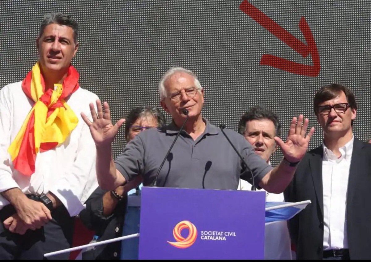 CesarLagonigro's tweet image. No podem permetre que aquest impresentable, que ho ha destrossat tot per allà on ha passat, sigui president de la Generalitat !!!
Els independentistes ens hem de treure la mandra de sobre, i si cal, posar-nos la pinça al nas, i votar partits independentistes !!!