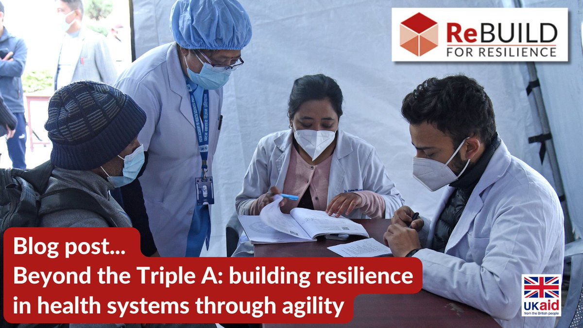 New blog post: Beyond the Triple A: building resilience in health systems through agility Hema Bhatt of @OPMglobal explores the role of agility in Nepal’s COVID-19 response, in a study into strengthening sub-national systems through PFM rebuildconsortium.com/beyond-the-tri… @FCDOHealthRes