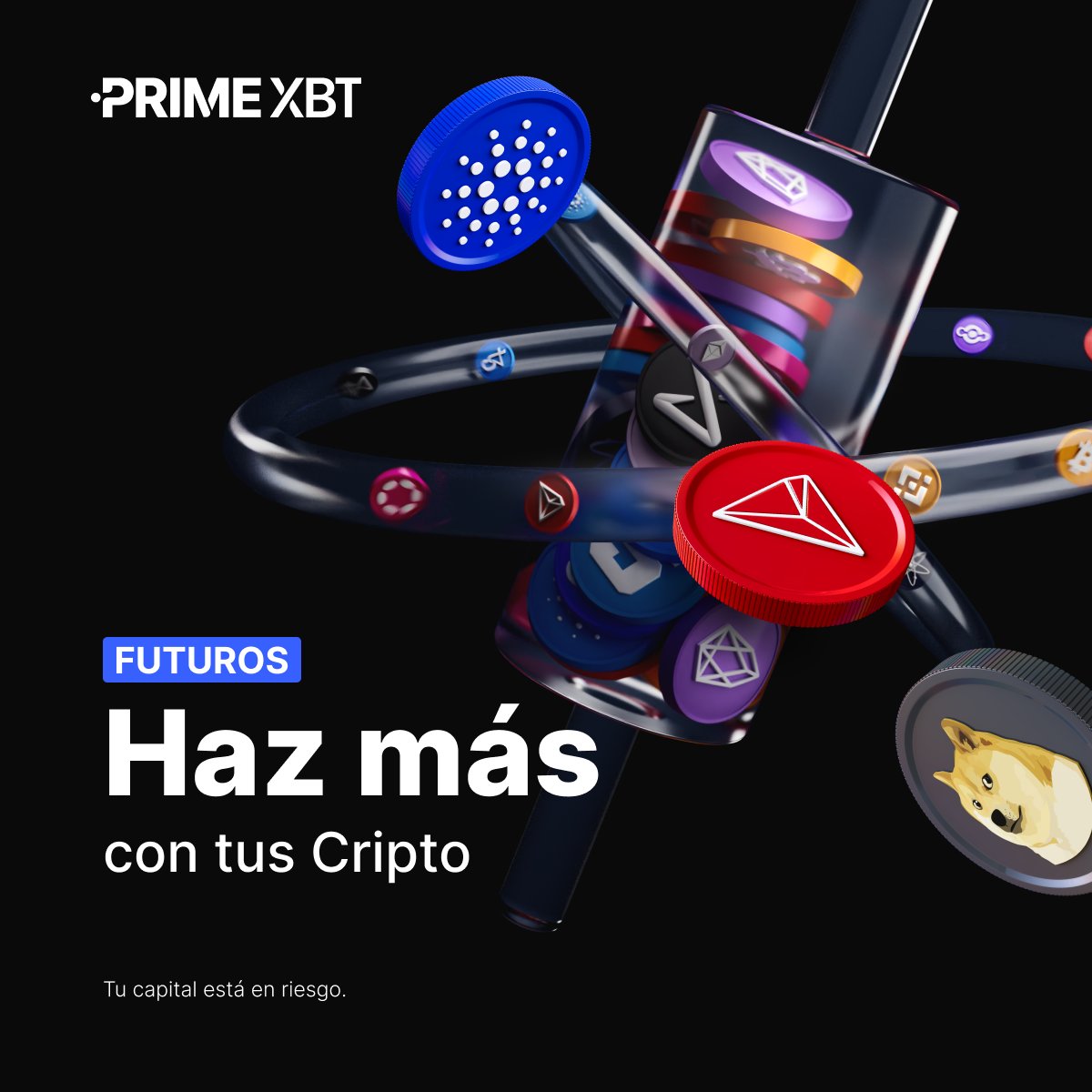 PrimexbtES's tweet image. 🔥 Del mundo de las #memecoins a los reinos de vanguardia de la #Web3 y la #IA.

Amplía tu cartera y captura diversas oportunidades de mercado con #Cripto Futuros. Descubre un crecimiento e innovación sin igual.

 ➡️ Empieza aquí: eng.primexbt.com/3HUxzz2

#Criptomonedas #PrimeXBT
