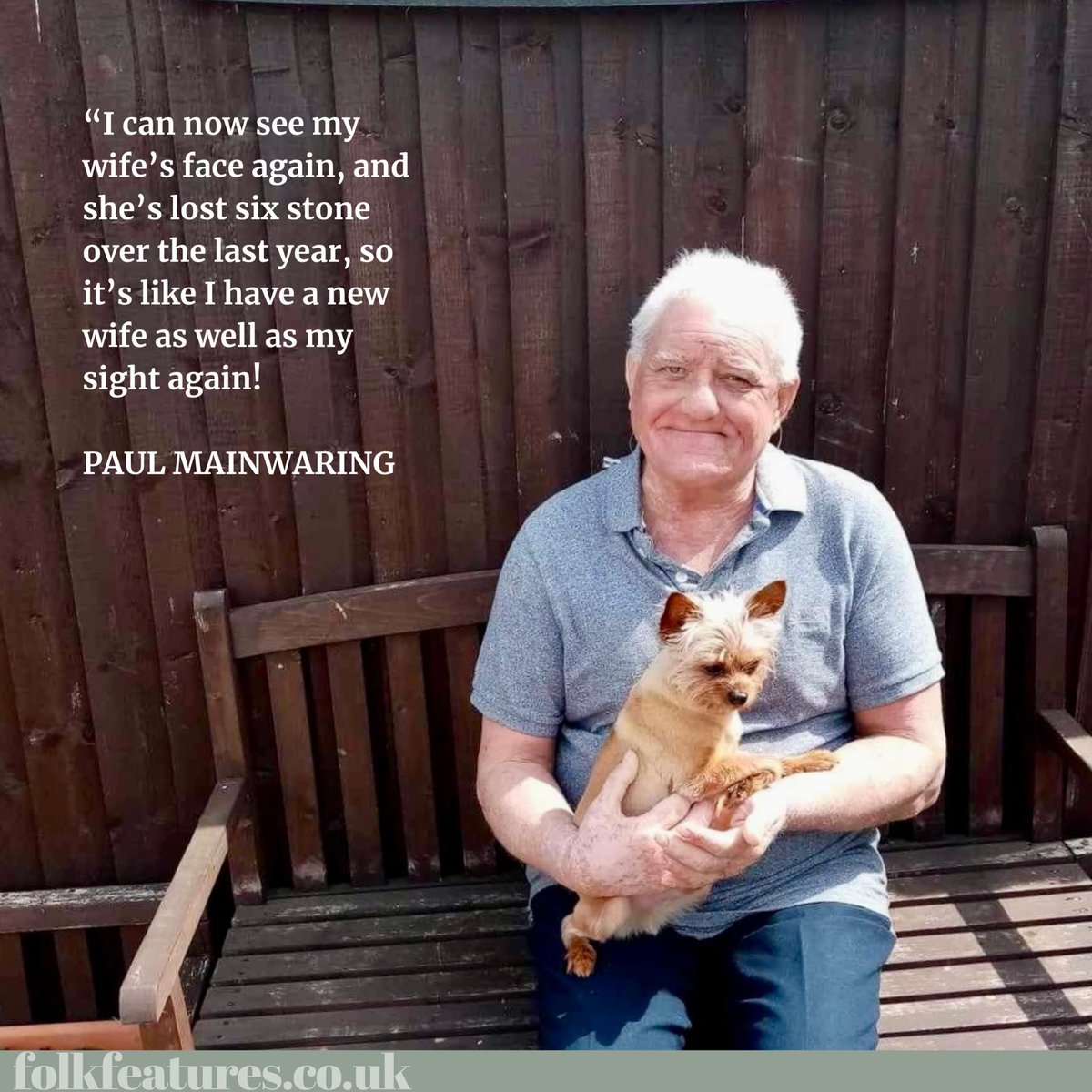 🌟 Find out how Paul Mainwaring got his sight back, thanks to Mr Chrishan Gunasekera, Consultant Ophthalmologist at @NNUH 

folkfeatures.co.uk/how-paul-got-h…

#positivenews #Norwich #Norfolk #folkfeatures