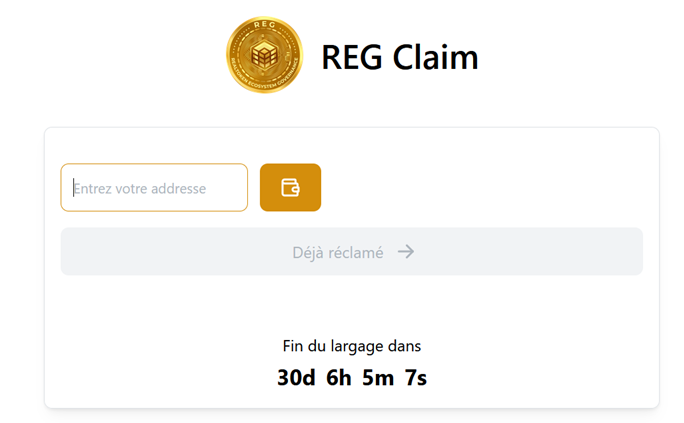 WillCtY91's tweet image. 🪂AirDrop #RealT 🏘️ 

$REG x 100 Claimed ✅🙂

⚠️Vous avez encore 30 jours pour réclamer vos tokens.

Je commence à être bien engagé dans l’écosystème RealT👌:
🔹Immobilier
🔹Equity
🔹Token $REG