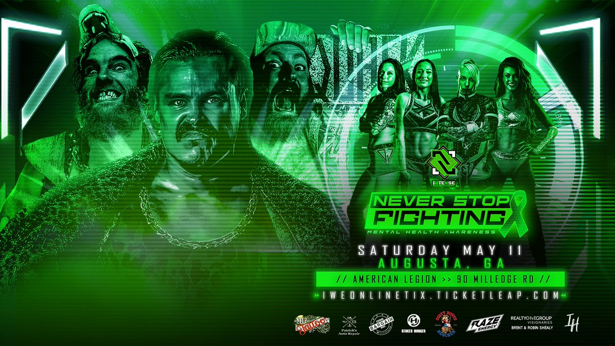 Get ready for an epic showdown! Join us for the IWE Never Stop Fighting on May 11th! This is the ultimate event for wrestling fans—you won't want to miss it! Expect non-stop action, high-flying moves, and unforgettable moments with your favorite wrestlers! Bring your friends and…