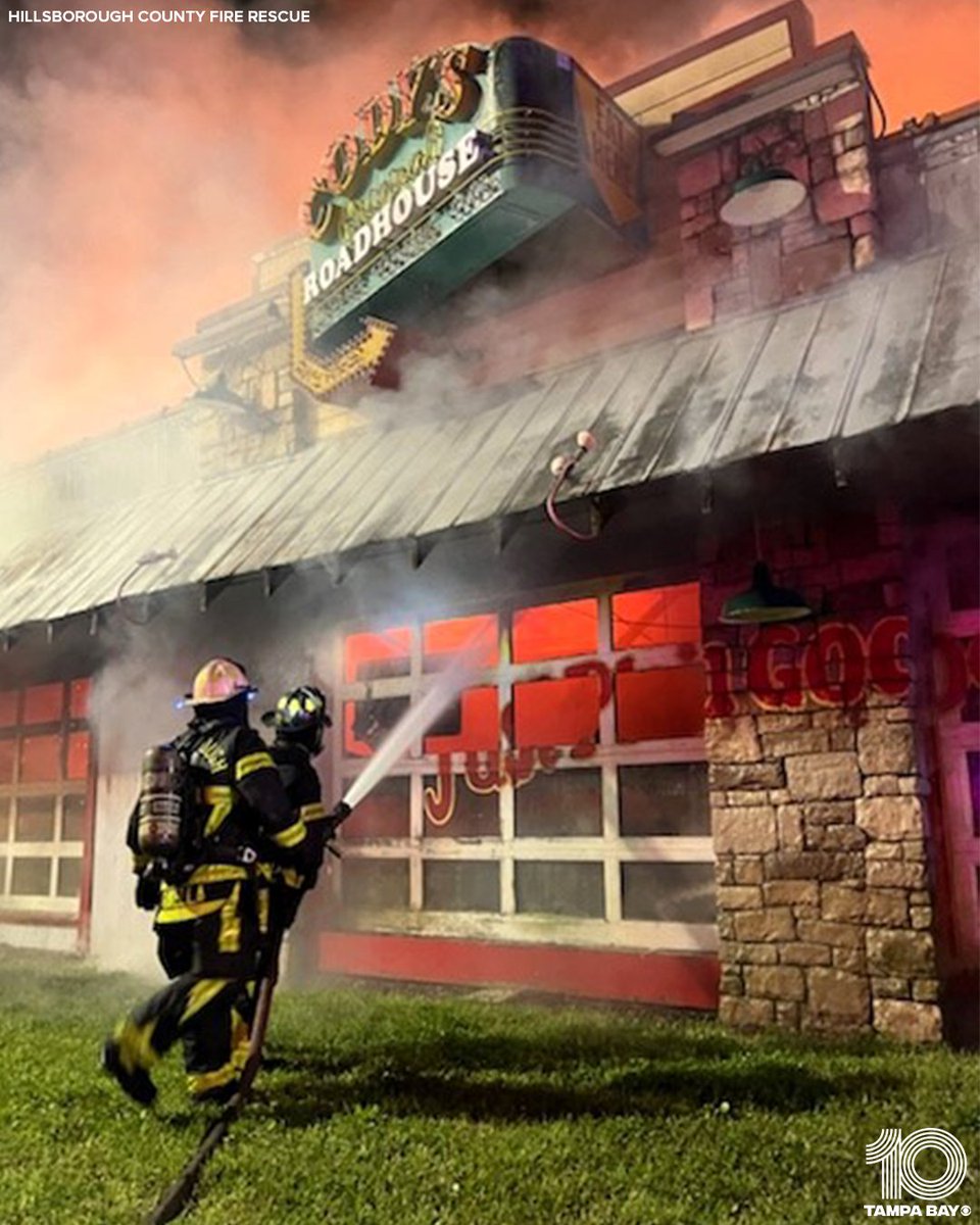 #BREAKING THIS MORNING: Fire crews battled for hours to put out a massive fire that destroyed Cody's Original Roadhouse in Tampa. HERE'S WHAT WE KNOW: wtsp.com/article/news/l…