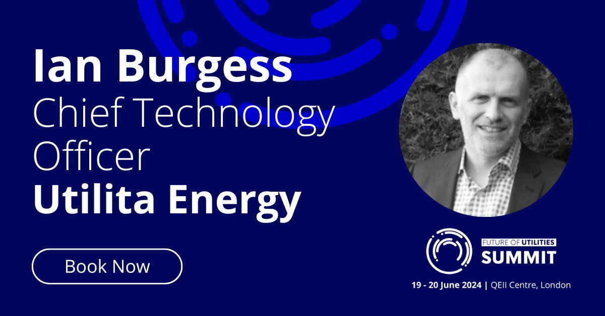 How far can the emerging technologies take the utilities industry in the next 10 years?🤔 We're thrilled to announce that Ian Burgess, Chief Technology Officer, Utilita Energy is speaking at #FoUSummit24!🎉 Check out the full agenda now >> bit.ly/46ZMa6h #utilities