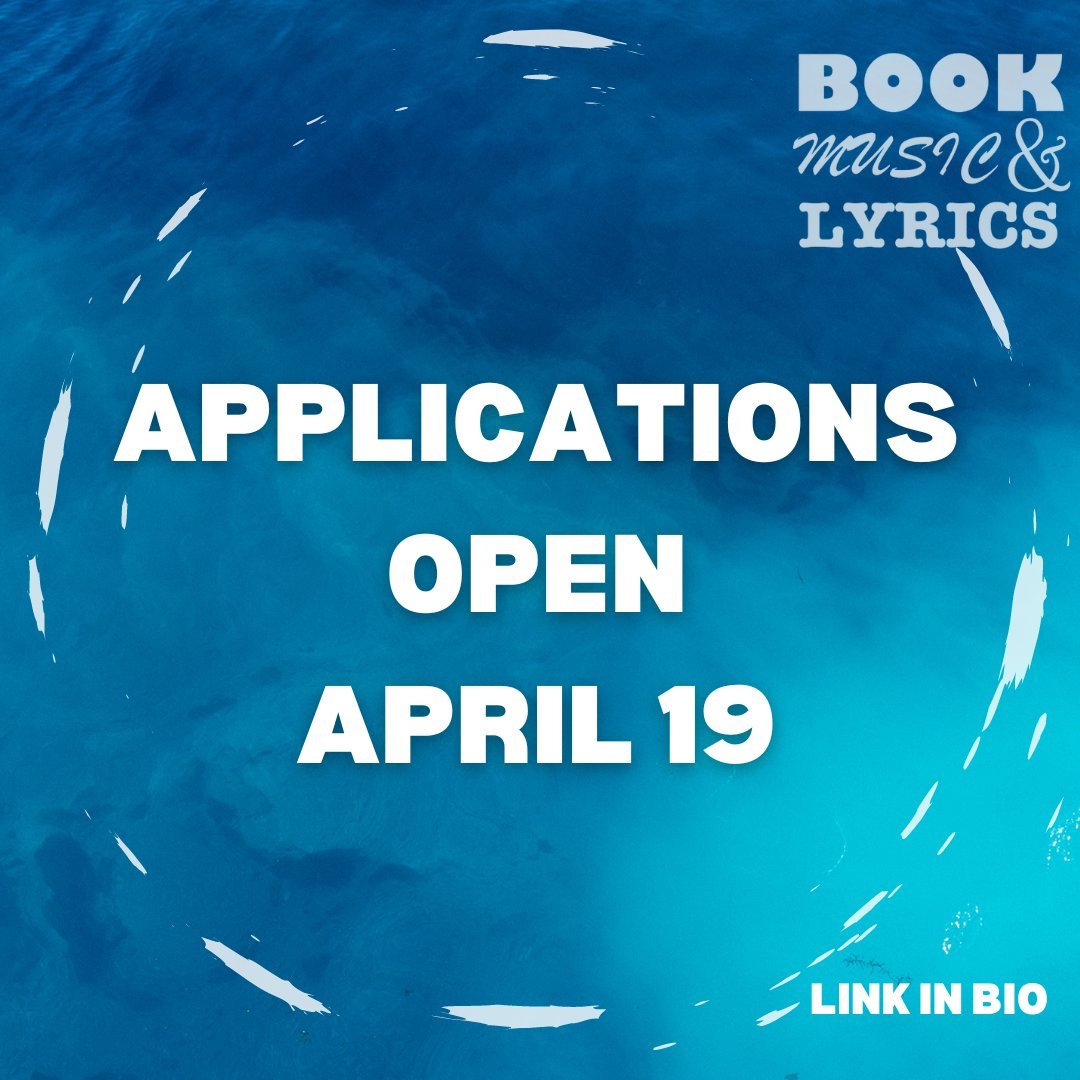 Apply now for BOOK, Music & Lyrics Composer/ Lyricist or Librettist groups. Apply by May 17th, 2024, and join this expanding network of innovative writers shaping the future of new musical theatre. bookmusicandlyrics.com/application