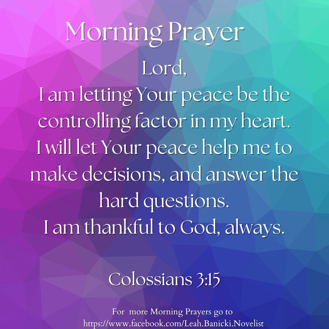 Morning Prayer

#morningprayer
#biblestudy