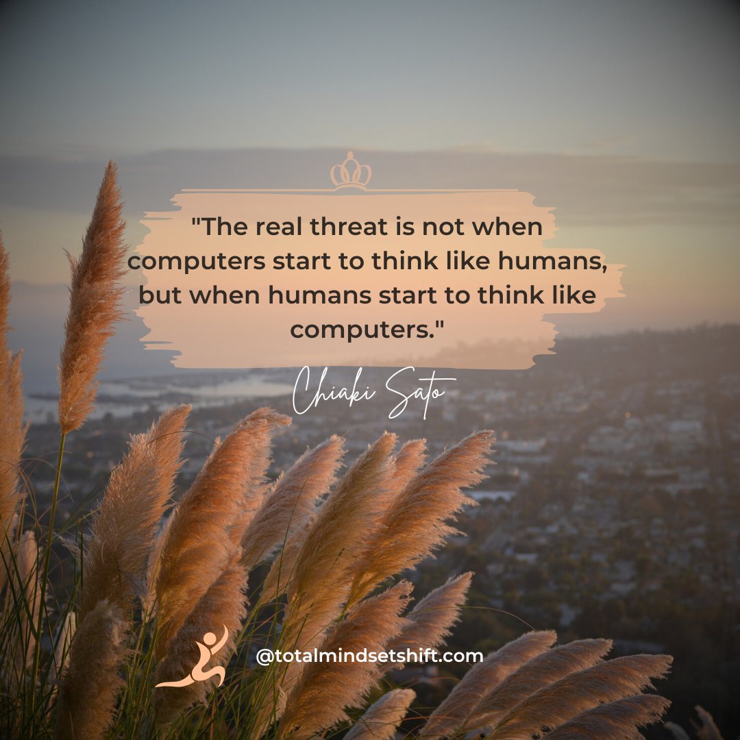 Are we losing our humanity to technology?  Preserve the depth, emotion, and complexity that make us uniquely human. 🌍💭

#DeepThinking #HumanityFirst #TechReflections #TheMindsetCoach