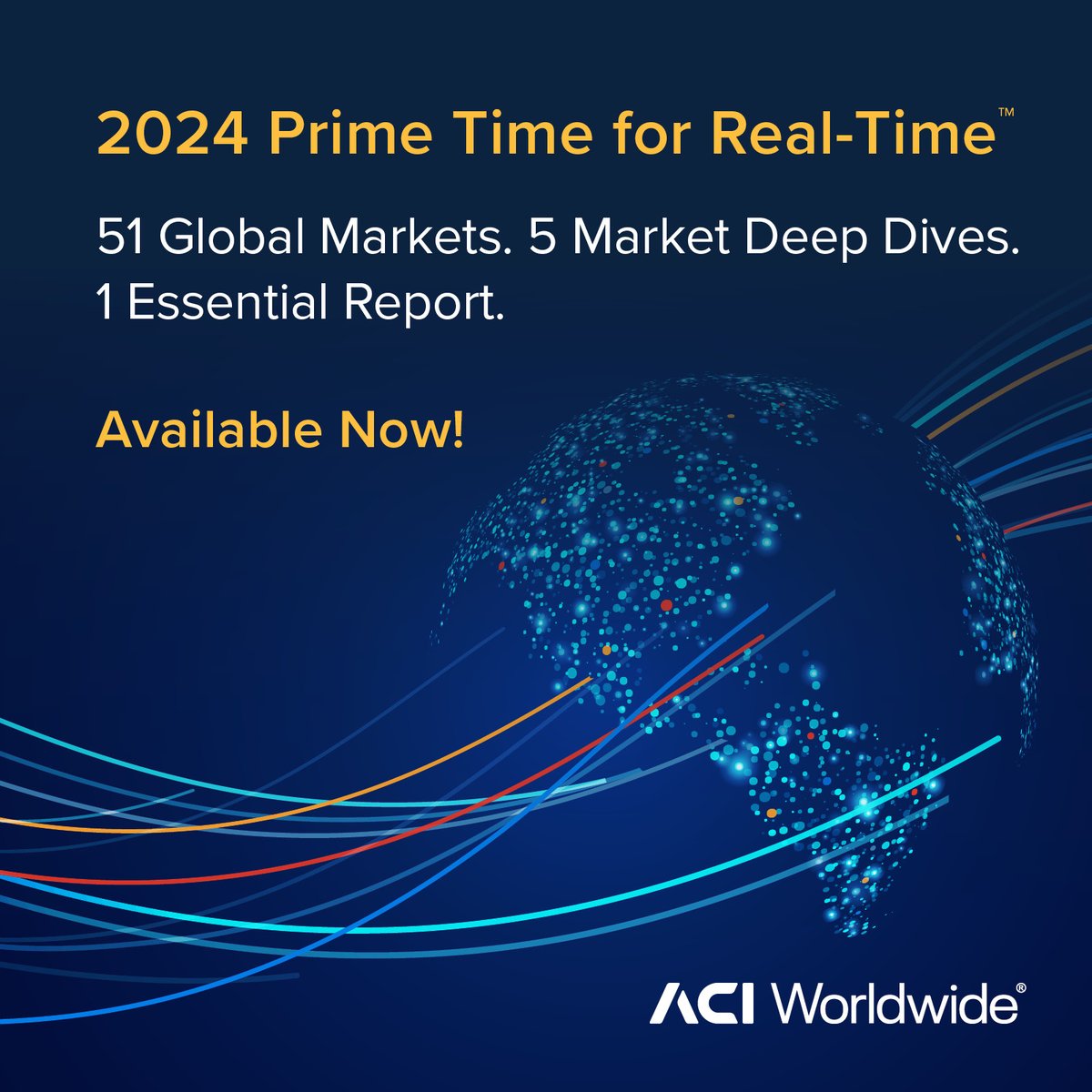 ACI’s most extensive #realtimepayments research report is here! Download the report to explore real-time payment volumes and forecasts across 51 markets. aciw.co/3Unl058