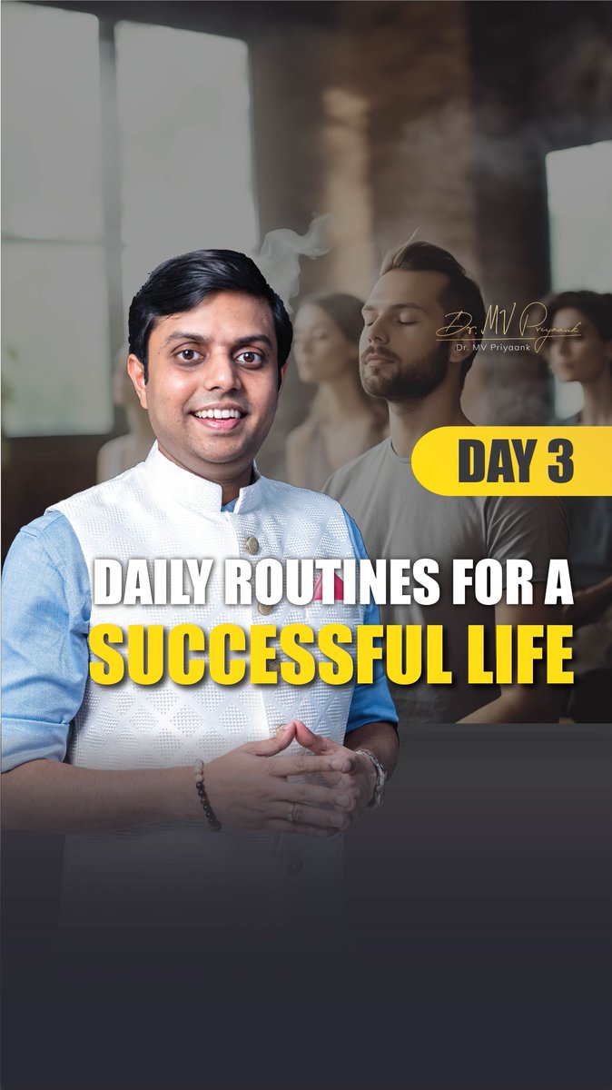 My Daily Breathing Routine!
Join me for Day 3 of Daily Routines for a Successful Life. Be part of the 10 Day Challenge and manifest more success into your life!

instagram.com/reel/C6dwycEPI…

#breathingexercise #breathwork #breathingtechniques #transformation #excercisedaily