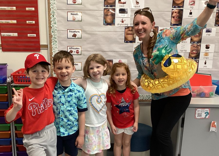 🌴 Students at Middlesex Elementary School showed off their “Easy, breezy, you’ve got this!” vacation attire for our PSSA spirit week! All sunshine and smiles for these little lions. 🦁 #CVproud