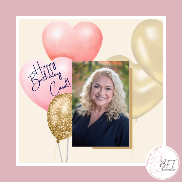 Please join us in wishing our Founder and Program Director, Carol, a very Happy Birthday!! 💖✨

#happybirthday #bfisurrogacy #buildingfamiliesinc