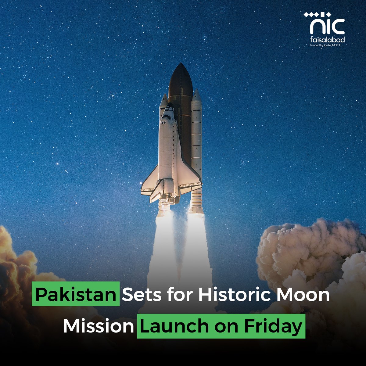 Pakistan's first #lunarmission, #ICUBE-Q, is set for launch on May 3rd aboard China's Chang'E6 mission.

#ICUBEQLunch #PakistanSpaceProgram