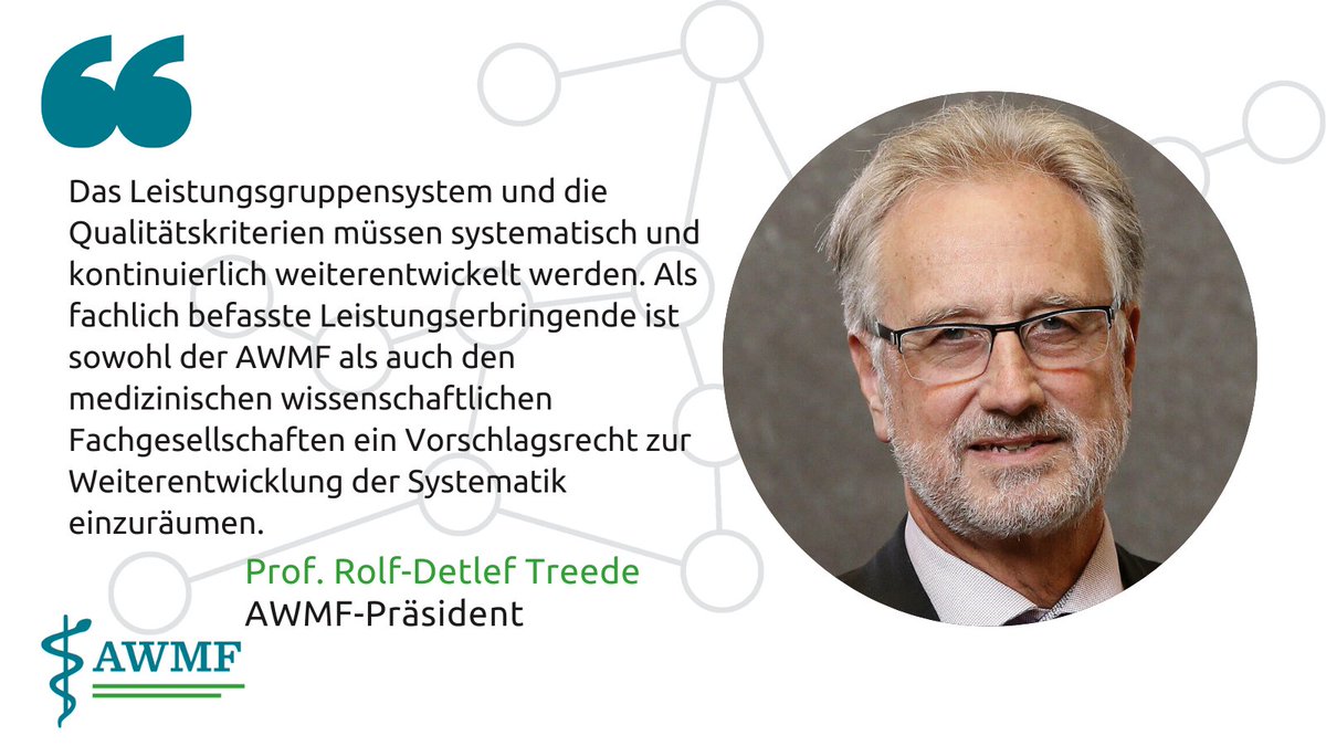 Beim Gesetzentwurf zum KHVVG sieht die @AWMF_eV bei mehreren Aspekten deutlichen Verbesserungsbedarf, insbesondere beim System der Leistungsgruppen. ➡️Pressemitteilung: t1p.de/jf4uc #Medizin #Gesundheit