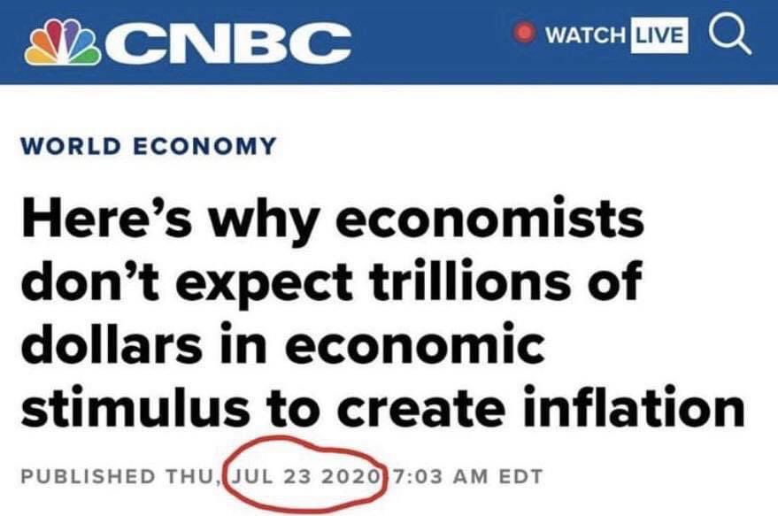 Economists don’t understand economics.