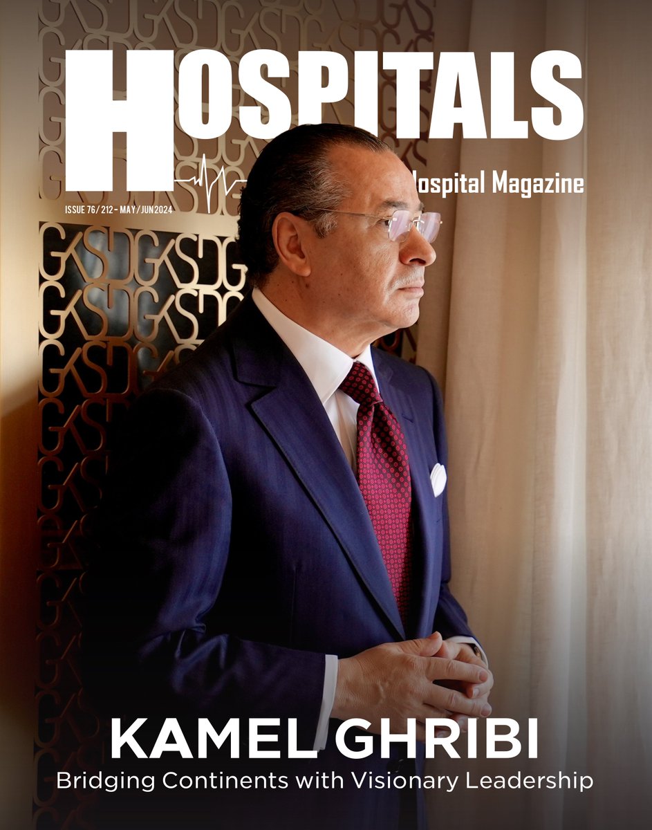 The Arab Hospital Magazine / HOSPITALS Magazine (@hospitalsmag) on Twitter photo HOSPITALS Magazine #76 proudly features Mr.
<a href="/KamelGhribi_/">Kamel Ghribi</a> a global leader, entrepreneur, and philanthropist, celebrating his significant achievements and promising future. For more on his influential role in healthcare, follow the link: shorturl.at/imvzH
<a href="/grupposandonato/">Gruppo San Donato</a> HOSPITALS Magazine #76 proudly features Mr.
<a href="/KamelGhribi_/">Kamel Ghribi</a> a global leader, entrepreneur, and philanthropist, celebrating his significant achievements and promising future. For more on his influential role in healthcare, follow the link: shorturl.at/imvzH
<a href="/grupposandonato/">Gruppo San Donato</a>