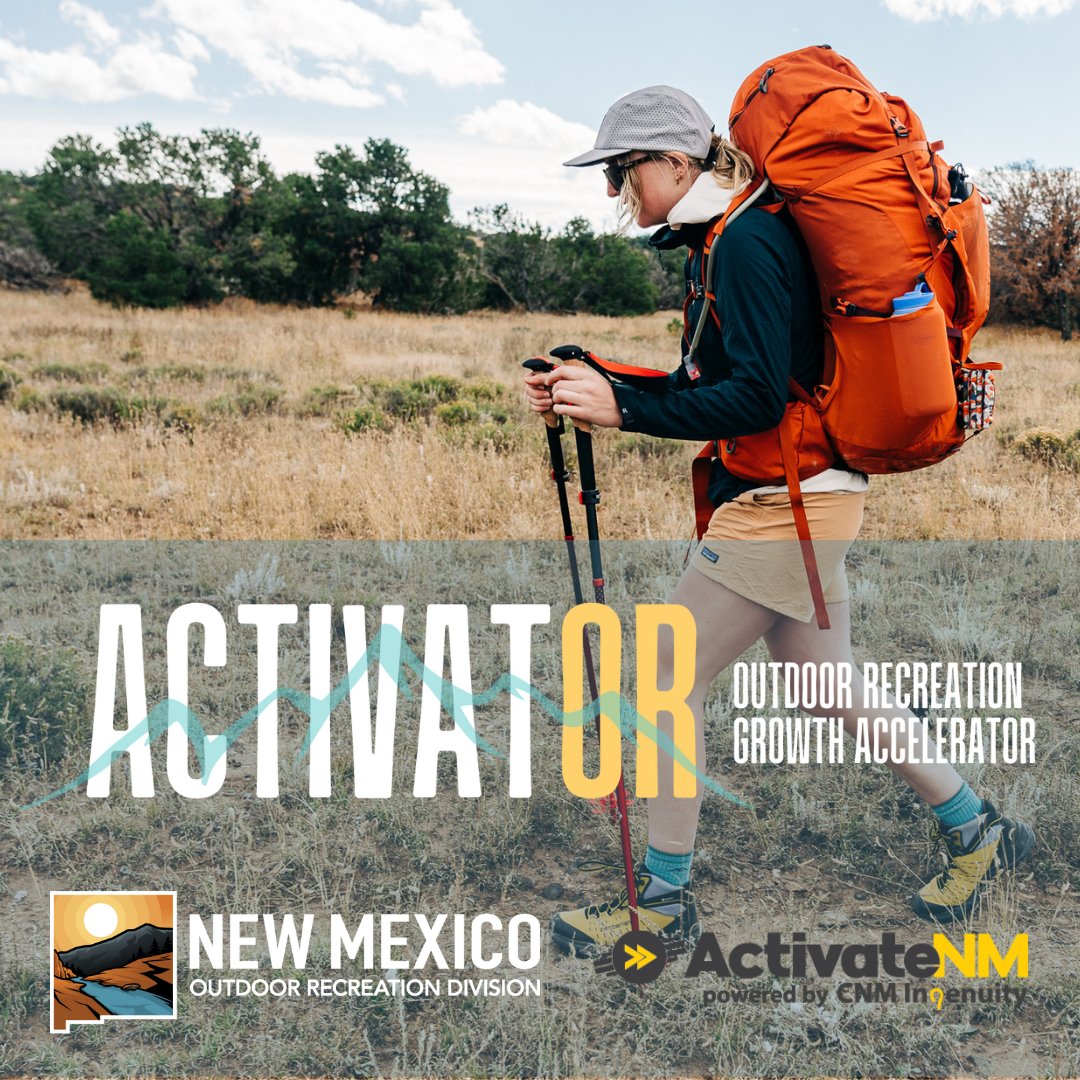 Application now OPEN for the ActivatOR Outdoor Recreation Growth #Accelerator!

Attention #OutdoorRec startups, small businesses, new owners, and owners seeking to sell...we have made this program FREE.

Learn more & apply with the link in our bio.
#OutdoorIndustry #NewMexico