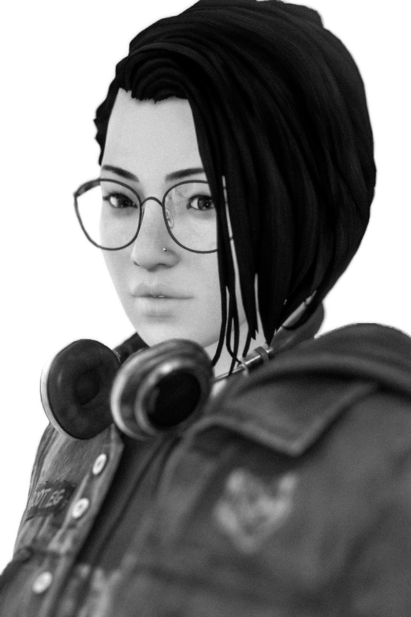 #PortraitThursday + #VPinBW 

🎮- #LifeisStrangeTrueColors 
📷- UUU Camera Tools by Frans Bouma
🎨- Photoshop

#VGPUnite #VPRT #TheCapturedCollective #ThePhotoMode #VirtualPhotography #LifeisStrange