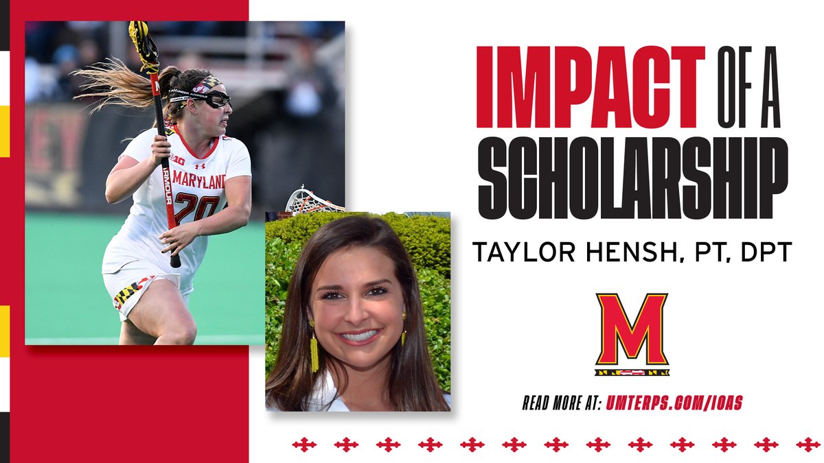 A family story Before her sister Victoria starred for @MarylandWLax, Taylor Hensh paved the way with a decorated career of her own, while also setting herself up for a dream career in physical therapy ➡️ go.umd.edu/4bfypTs