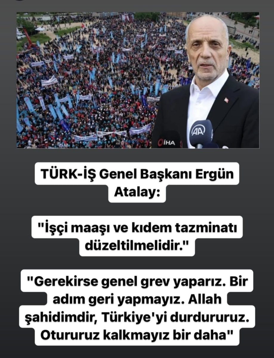 Demişşşşş......
@turkiskonf @hakiskonf