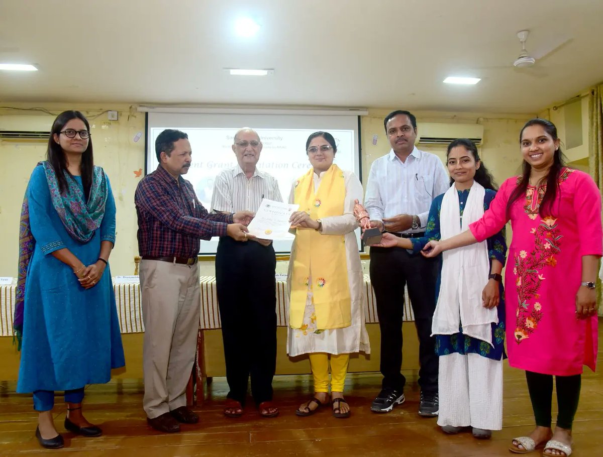 Sardar Patel University organized 'Patent Grant Felicitation Ceremony' on 01/05/2024. Total eight faculty and staff members were honored for their outstanding achievements in receiving a patent for their scientific innovations. The University congratulates all the Patent holders.…