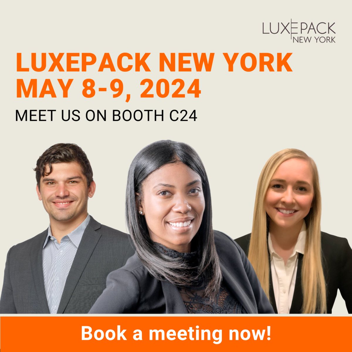 Join us next week at @LUXEPACK_SHOW New York from May 8 to 9, Booth C24, to explore our latest innovations in cosmetic packaging. Highlights include our new tube line in Wilson (NC), and our EcoDesign product portfolio.
#LuxepackNY #SustainablePackaging #Neopac #CosmeticPackaging