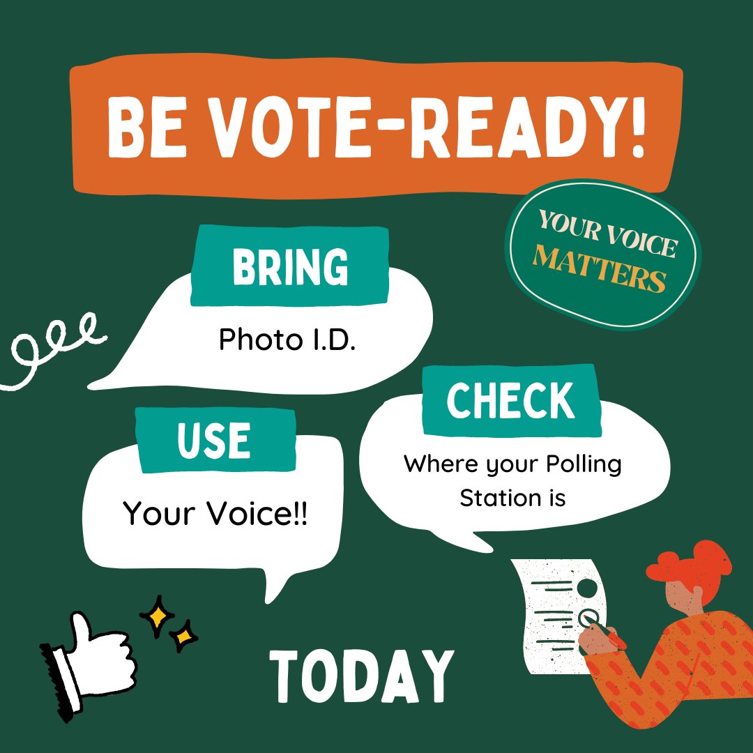 Polling stations are now open across England & Wales. Get out and use your voice! Beforehand remember to: ⏰ Get there before 10pm 🏢 Check where your polling station is ✔️ Bring Photo ID For more information go to: electoralcommission.org.uk/i-am-a/voter/y… #OperationTravellerVote