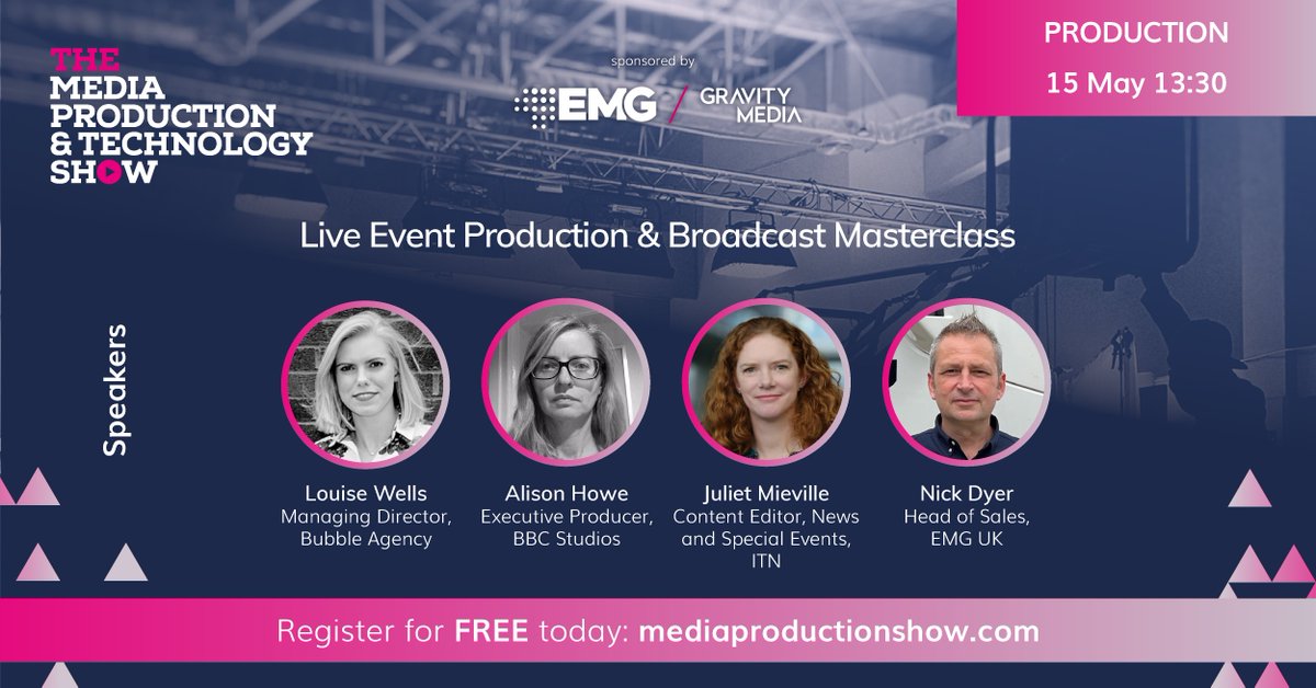 Dive into the realm of live broadcast events with our masterclass at #MPTS2024. Whether you're a content creator, aspiring broadcaster, or tech enthusiast, this masterclass empowers you with the skills to craft unforgettable live experiences! Register at: bit.ly/MPTS24regX