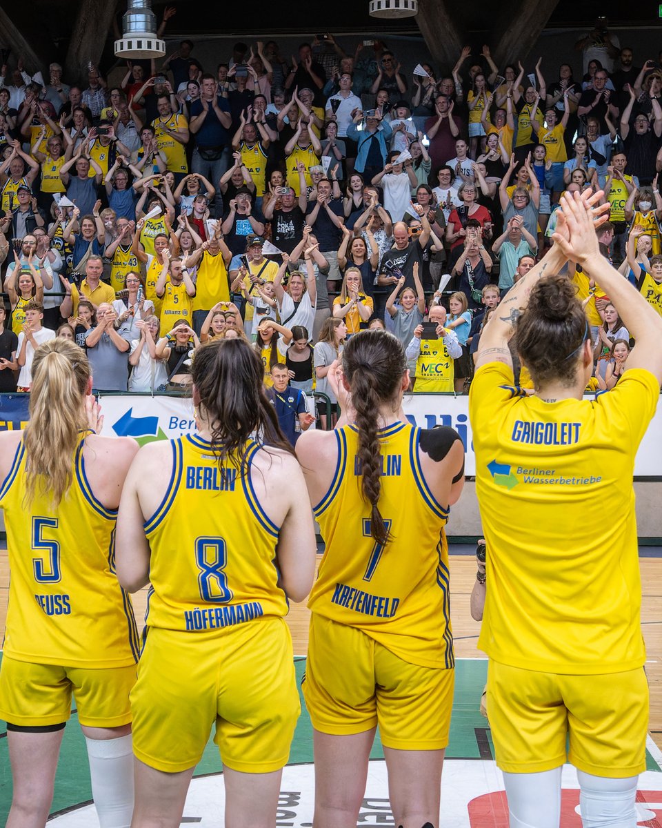 Realtalk: Ohne euch wäre das alles nicht möglich gewesen. Danke, ALBA-Family, ihr seid die Allerkrassesten! 💛💙

📸 Tilo Wiedensohler