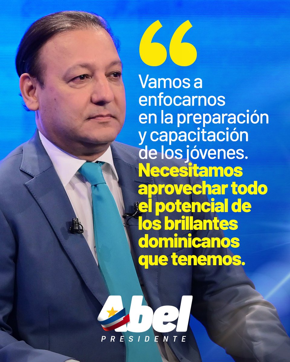 #AbelMartínez | Vamos a enfocarnos en la preparación y capacitación de los jóvenes... #AbelEscuchaLaGente #TrabajarConCorazón