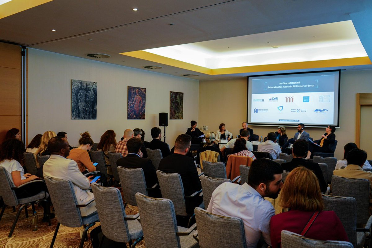 Photos from the side event, titled “No One Left Behind: Advocating for Justice in All Corners of Syria”, organised by Synergy and its partners in Brussels, on the sidelines of Brussels VIII Conference. The event highlighted the neglected regions of #Syria, where serious human…