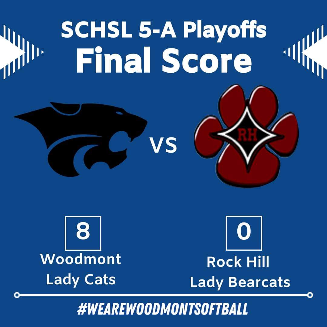 ❗🥎🚨 First playoff game was a win! We play Lexington next, this Friday at home! 🚨🥎❗ @WeAreWoodmont #unfinishedbusiness