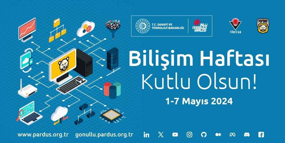 Bilişim Haftası kutlu olsun! #BilişimHaftası