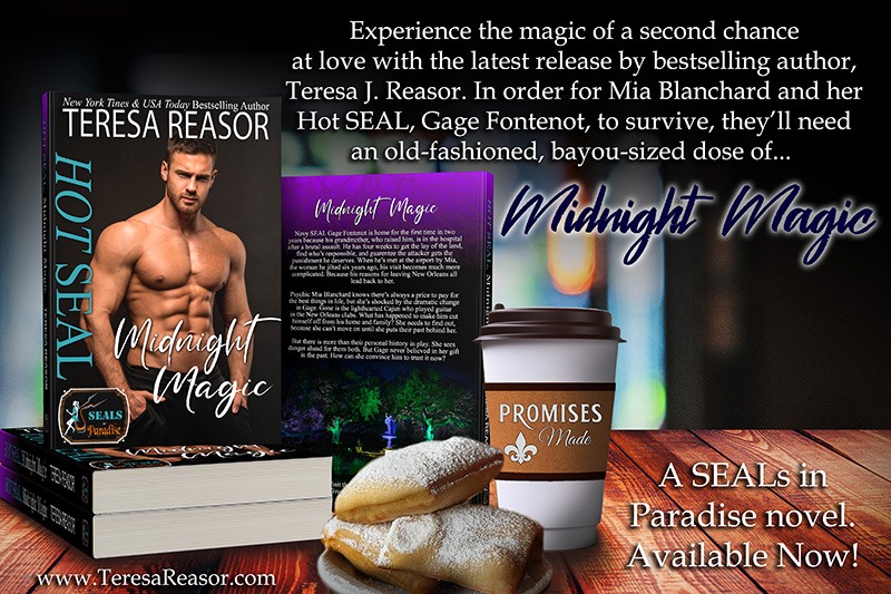 RT@teresareasor Hot SEAL, Midnight Magic #MilitaryRomance #RomanticSuspense #Series She’s rich and psychic. He’s a Navy SEAL and comes from the wrong side of town. They’re meant for each other. But someone will kill to keep them apart. amazon.com/Hot-SEAL-Midni…