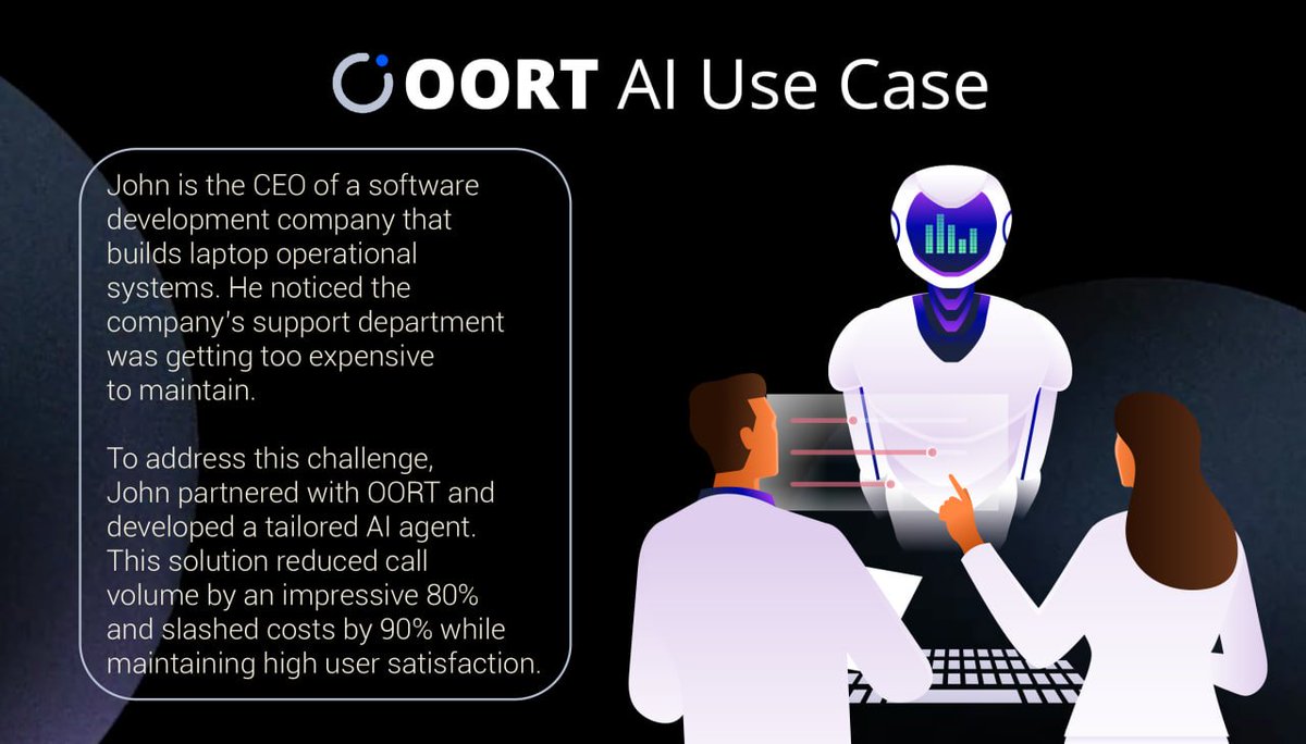 📌@oortech is a #decentralized cloud that emphasizes privacy and cost efficiency.

One of OORT's main products is OORT AI — an intelligent platform for creating advanced AI agents🚀

🤖It runs on top of the OORT Cloud and is a tool for businesses interested in integrating…