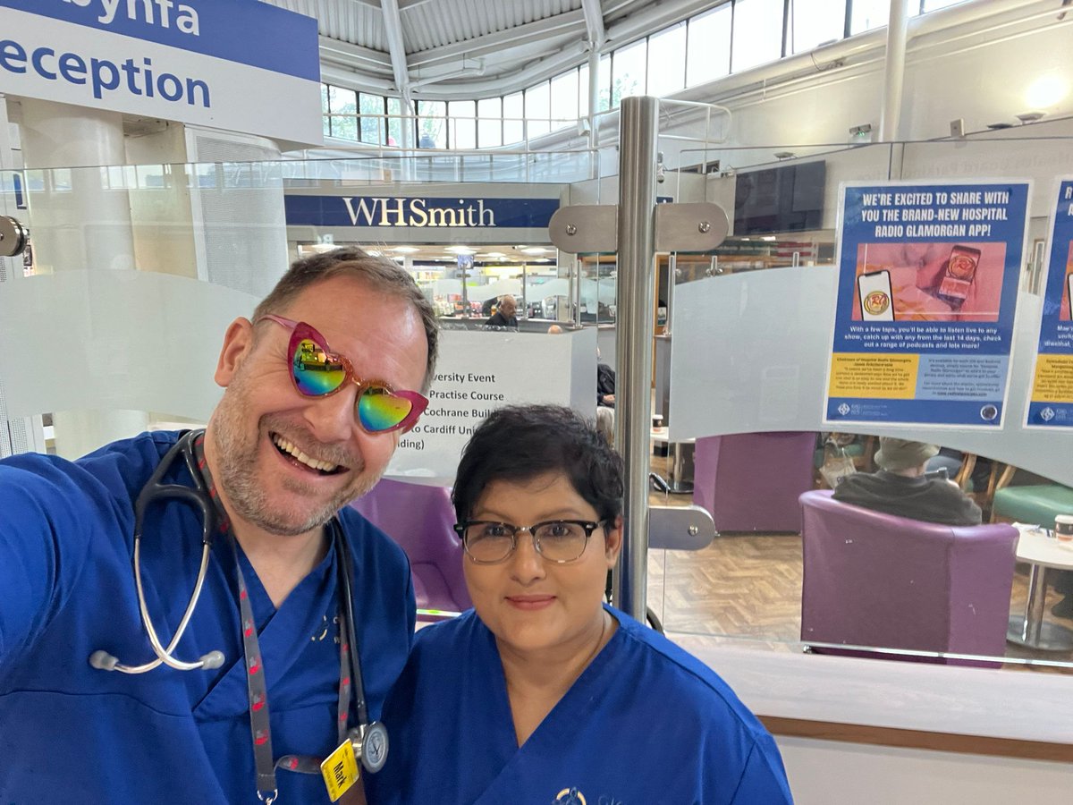 To shine a light on #HeartFailureAwarenessWeek, our Heart Failure Clinical Nurse Specialists are at the University Hospital of Wales today. If you see the team, say hello and find out more about the Cardiff and Vale Heart Failure Service