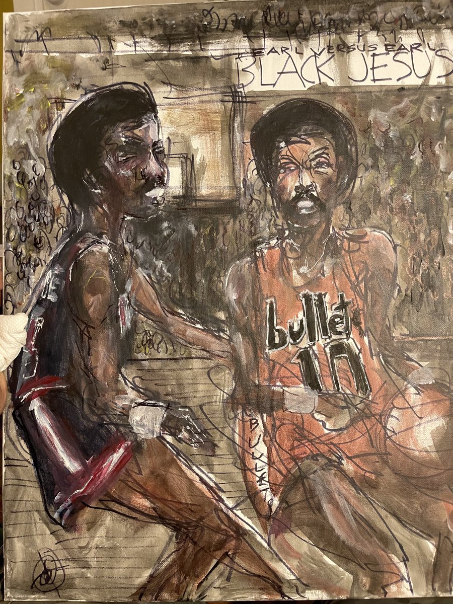 Earl vs PEarl. Maxey performance reminds me of my unc OG ⁦@RealEarlMonroe⁩ 1968-1971 vs @nyknicks in playoffs. He was unconscious 🔥 a spinning scoring tornado we hoped he’d miss. And we talking ⁦@WaltFrazier⁩ guarding his best on him. That is ⁦@TyreseMaxey⁩ now