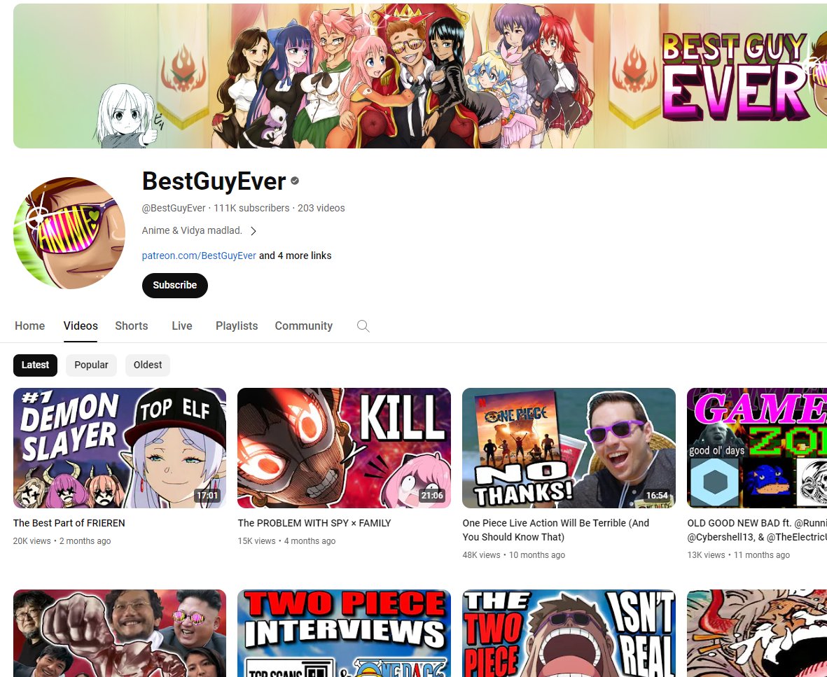 BestestGuyEver's tweet image. LADIES AND GENTLEMEN WE ARE SO UNBELIEVABLE BACK RIGHT NOW!
We did it, we managed to #FreeBGE

Thank you so much to everyone who helped! It made a difference, and took me into some very interesting high levels of YouTube.

I'll tell the full story soon, stay tuned!