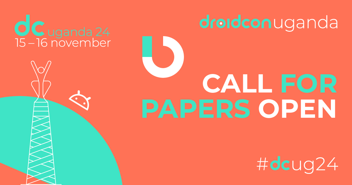 CFP for @droidconug is now open! 📢 Calling all #AndroidDevs in Sub-Saharan Africa! 🌍 Share your #Android & #Flutter expertise & insights! Take part in innovating the #AndroidCommunity by joining the speaker lineup. Submit your proposals: sessionize.com/droidcon-ugand…