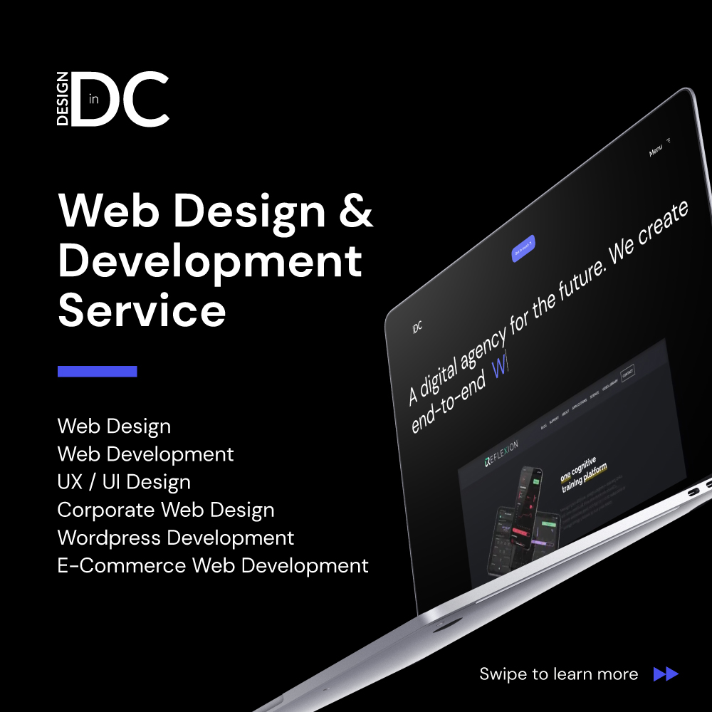 In a world driven by digital evolution, staying ahead of the curve isn't just a choice, it's a necessity 🌐💻  Our web design and development services seamlessly blend innovation and creativity with functionality.

Learn more 👉🏼 designindc.com/services/web-d…