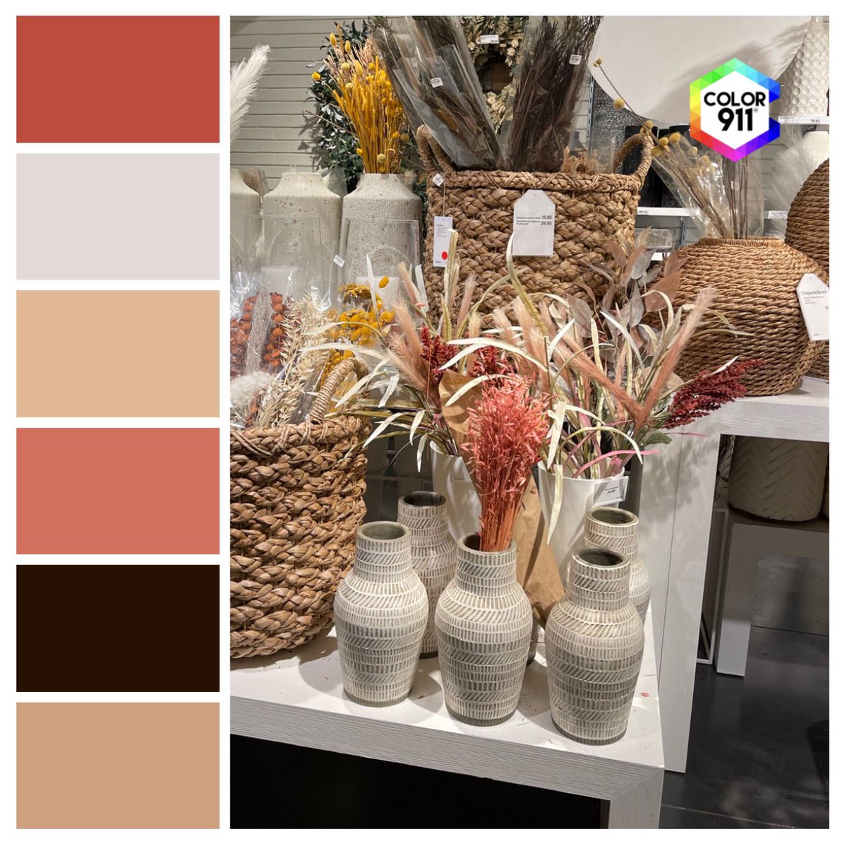 Sharing a little #color #inspiration to start your day. Ever see something that inspires you, makes you smile? Capture and save it with the #Color911 #app. Give it a try: Color911.com #homedesign #homedecor #decor #style #trending #colours